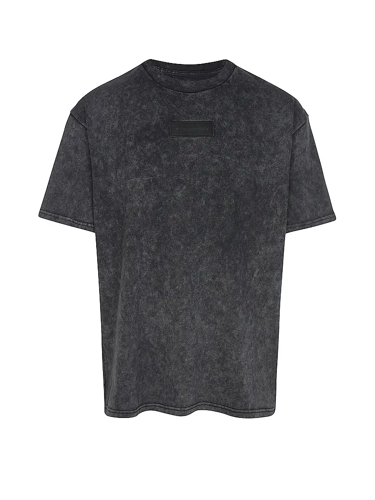 UNDER ARMOUR | T-shirt da uomo UA Project Rock Heavyweight | Nero
