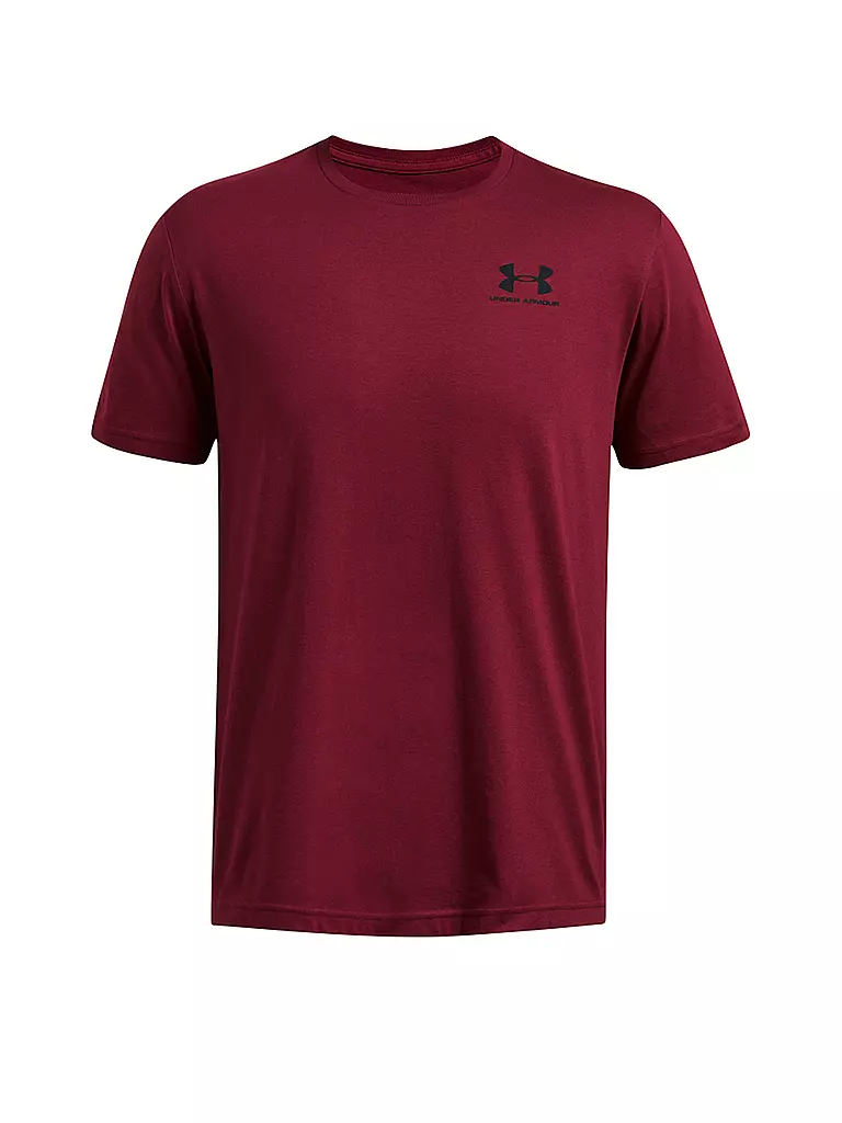 UNDER ARMOUR | T-shirt da uomo UA Sportstyle | Rosso scuro