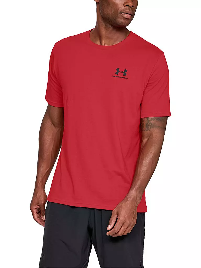 UNDER ARMOUR | T-shirt da uomo UA Sportstyle | Rosso