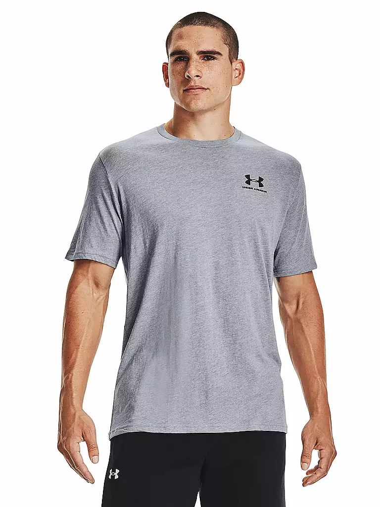 UNDER ARMOUR | T-shirt da uomo UA Sportstyle | Grigio