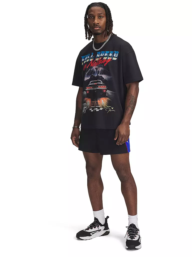 UNDER ARMOUR | T-shirt da uomo UA The Rock | Nero