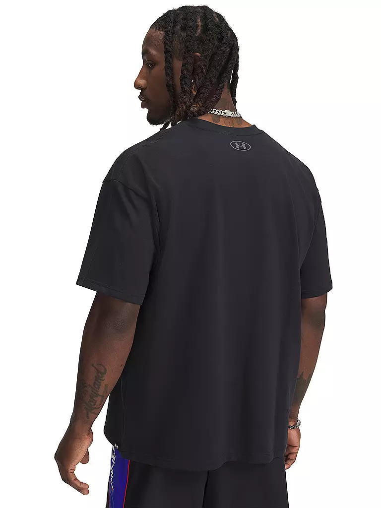 UNDER ARMOUR | T-shirt da uomo UA The Rock | Nero