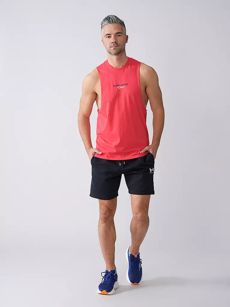 UNDER ARMOUR | Tank The Rock da uomo | Rosso