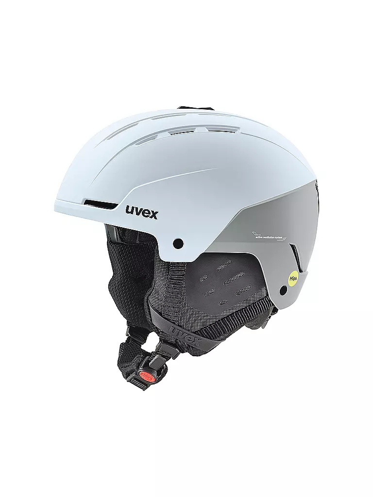 UVEX | Casco da sci Stance MIPS | Blu chiaro