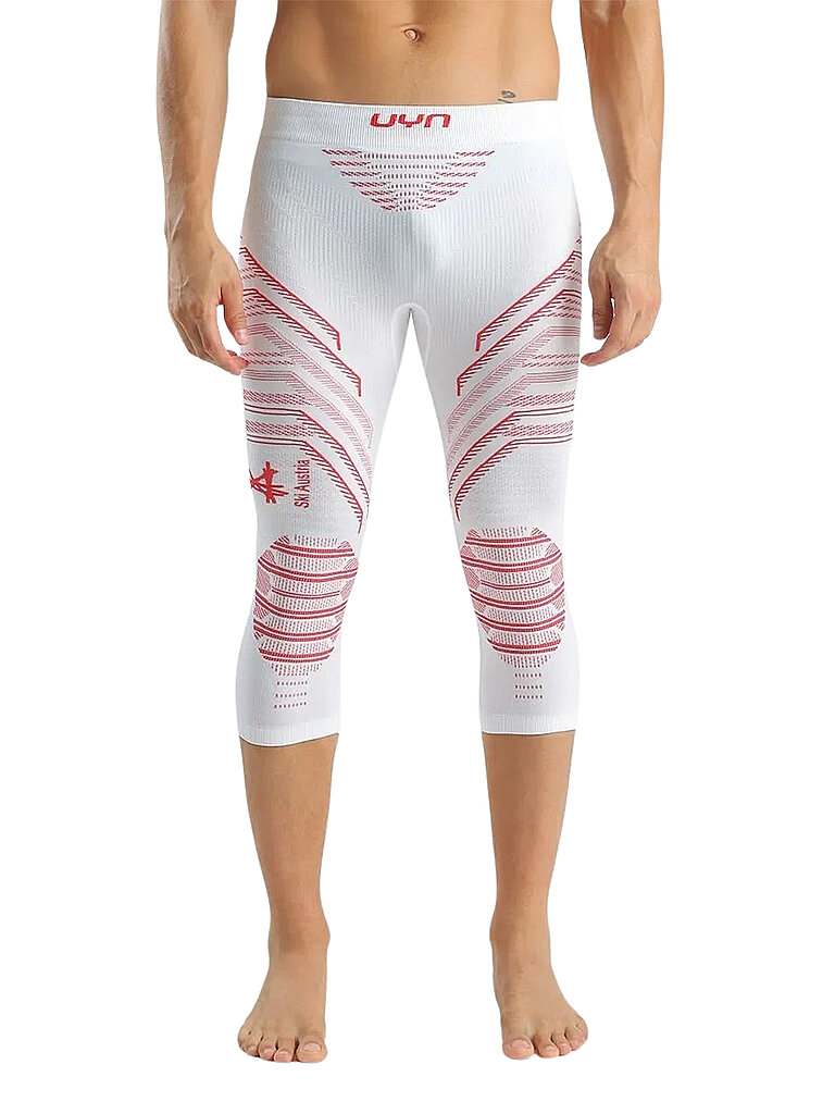 Pantalone intimo da uomo Natyon 3.0 Austria Medium 3/4 rosso XXL