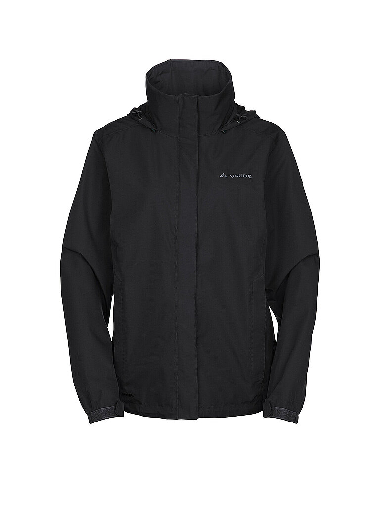 Giacca antipioggia da donna Escape Light nero 42