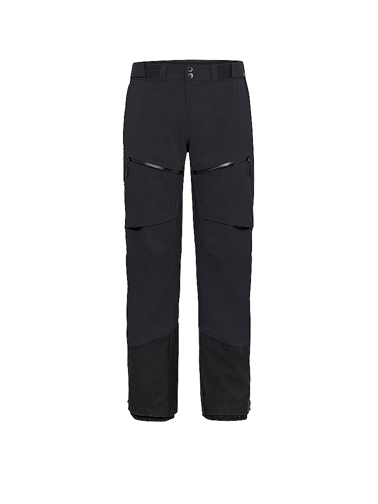 Pantaloni da uomo da turismo Monviso a 3 strati nero 48