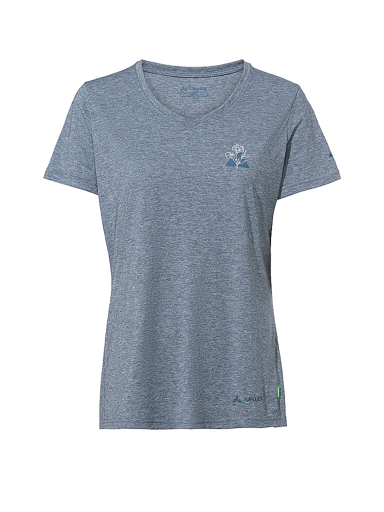 Maglietta funzionale da donna Skomer III Print blu 40