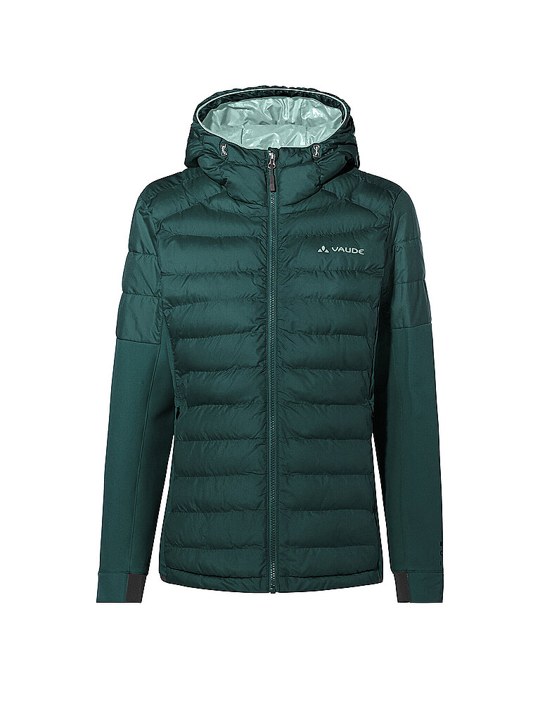 Giacca ibrida da donna Elope Thermo Hoodie verde scuro 34