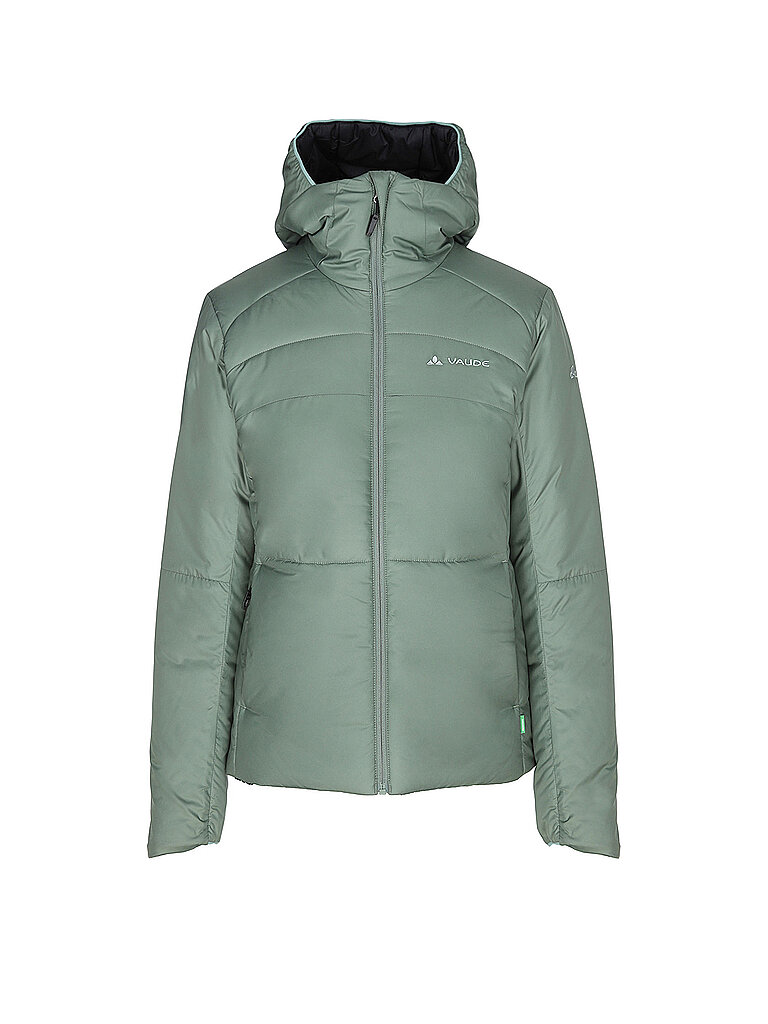 Giacca isolante da donna Neyland con cappuccio verde scuro 38