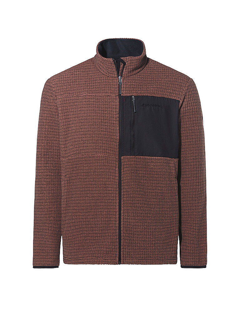 Giacca in pile da uomo Neyland II marrone XL