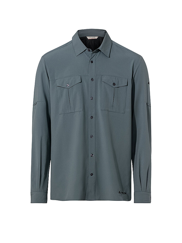 Camicia da uomo Rosemoor II tinta unita grigio M