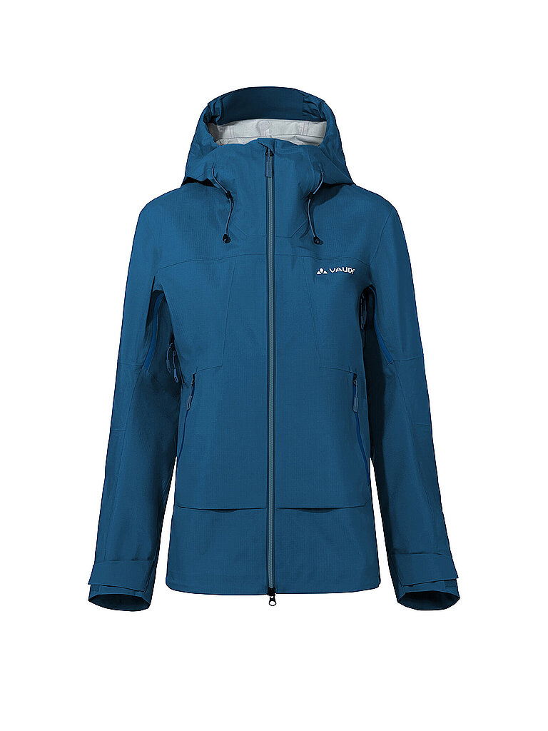Giacca da trekking da donna Croz Alpine 3L Hoodie blu 42
