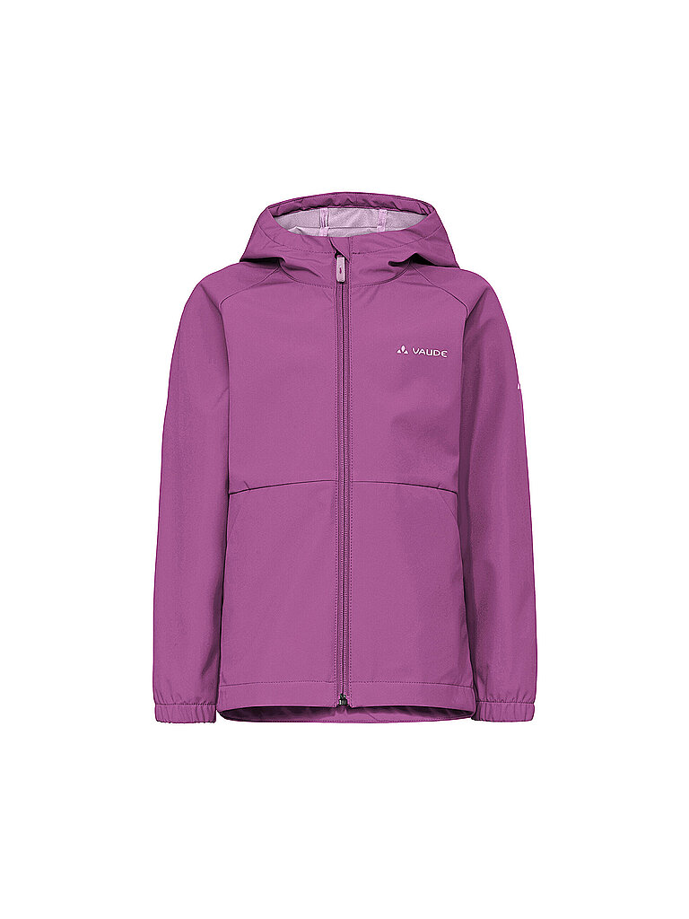 Giacca softshell per bambini Kinich Hoodie lilla 122-128