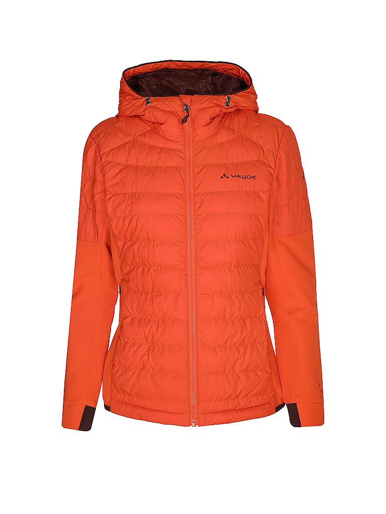 Giacca ibrida da donna Elope Thermo Hoodie rosso 36