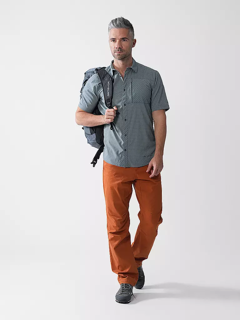 VAUDE | Camicia outdoor da uomo Seiland | Grigio chiaro