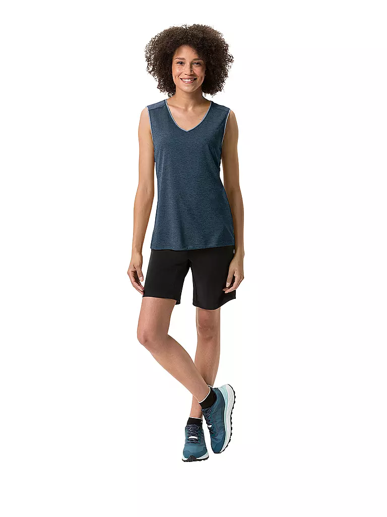 VAUDE | Canotta funzionale da donna Essential | Blu scuro