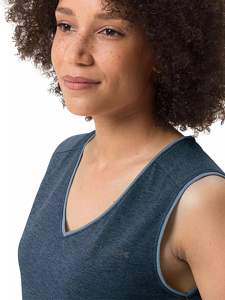 VAUDE | Canotta funzionale da donna Essential | Blu scuro