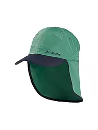 VAUDE | Cappellino per bambini Sahara IV con protezione per il collo | Verde scuro