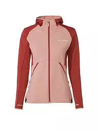 VAUDE | Damen Fleecejacke Scopi Hoodie | Rosa