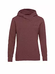 VAUDE | Damen Hoodie Tuenno | Rosso scuro