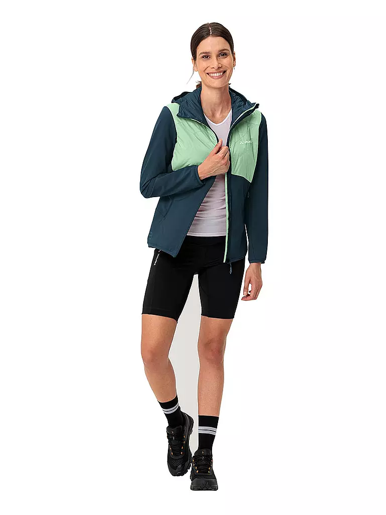 VAUDE | Damen Hybridjacke Brenva Hoodie | Blu scuro