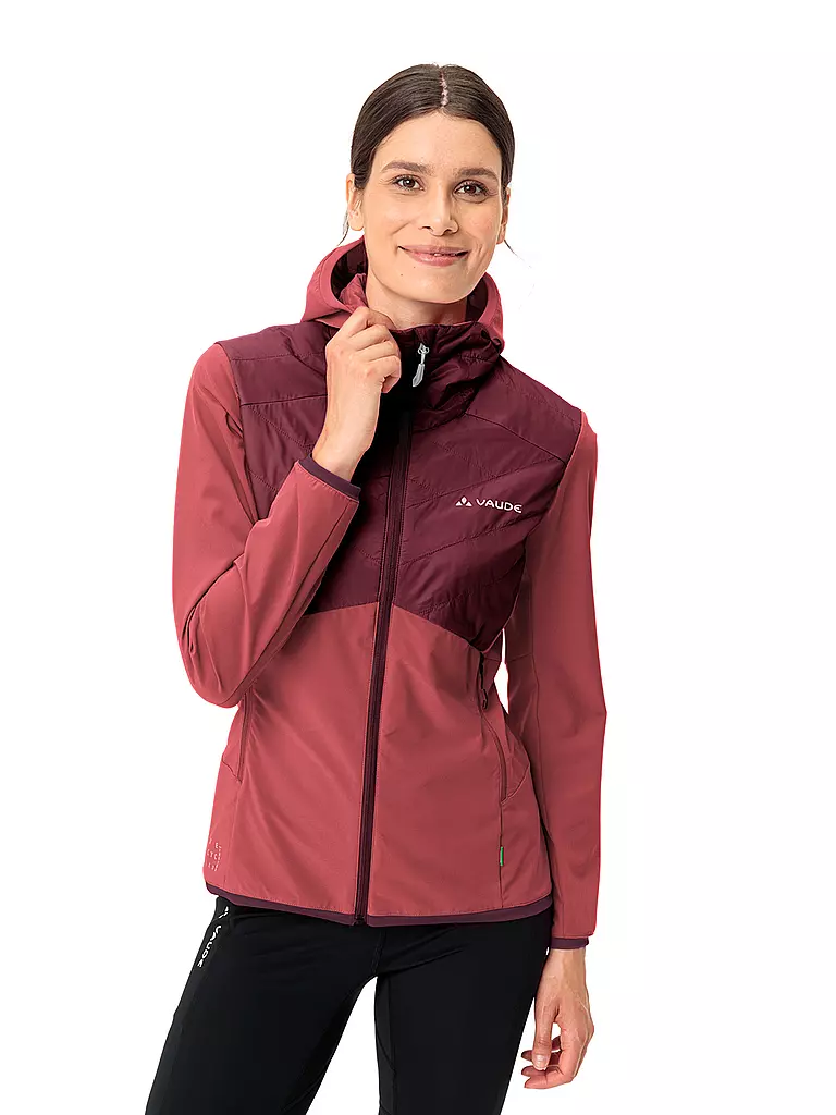 VAUDE | Damen Hybridjacke Brenva Hoodie | Arancione