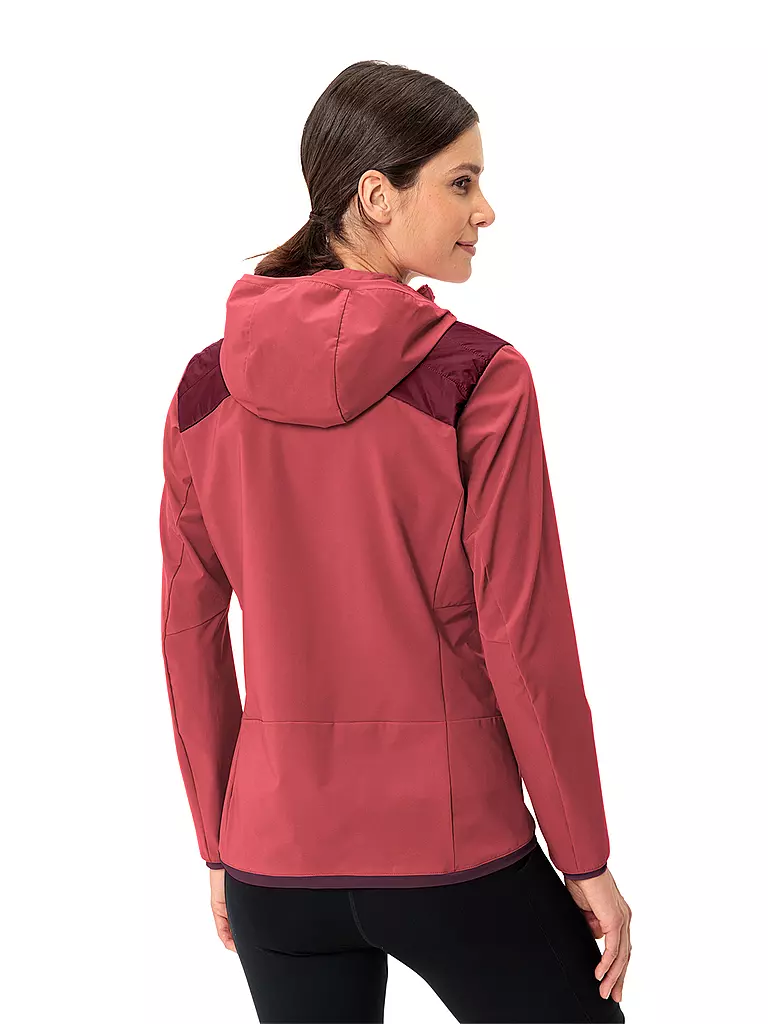 VAUDE | Damen Hybridjacke Brenva Hoodie | Arancione