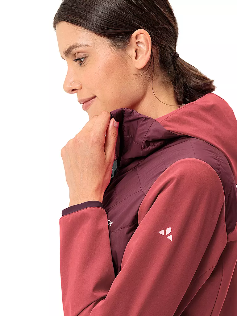 VAUDE | Damen Hybridjacke Brenva Hoodie | Arancione