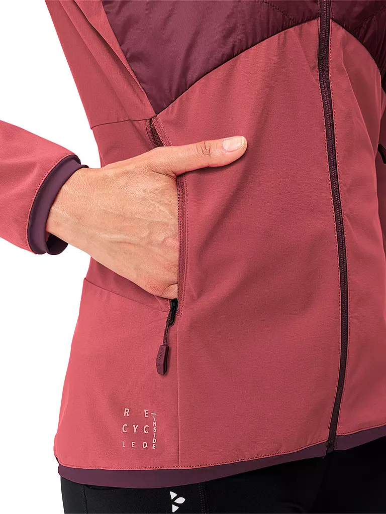 VAUDE | Damen Hybridjacke Brenva Hoodie | Arancione