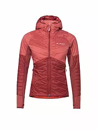 VAUDE | Isogiacca da donna con cappuccio Sesvenna | Rosso scuro