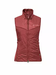 VAUDE | Gilet isolante da donna Sesvenna | Rosso scuro