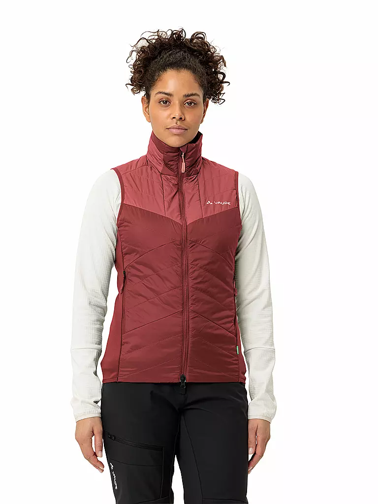 VAUDE | Damen Isoweste Sesvenna  | Rosso scuro