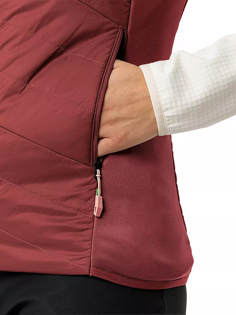 VAUDE | Damen Isoweste Sesvenna  | Rosso scuro