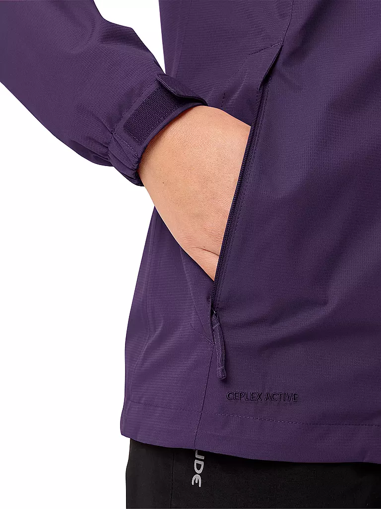 VAUDE | Damen Regenjacke Escape Light 2L Hoodie | Lilla