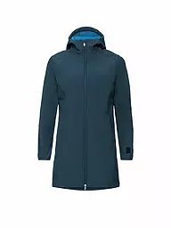 VAUDE | Damen Softshellparka Moena  warm Hoodie | Blu scuro