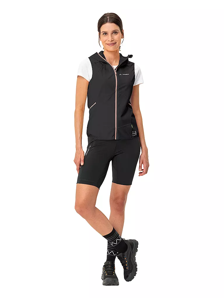 VAUDE | Damen Weste Scopi Hoodie | Nero