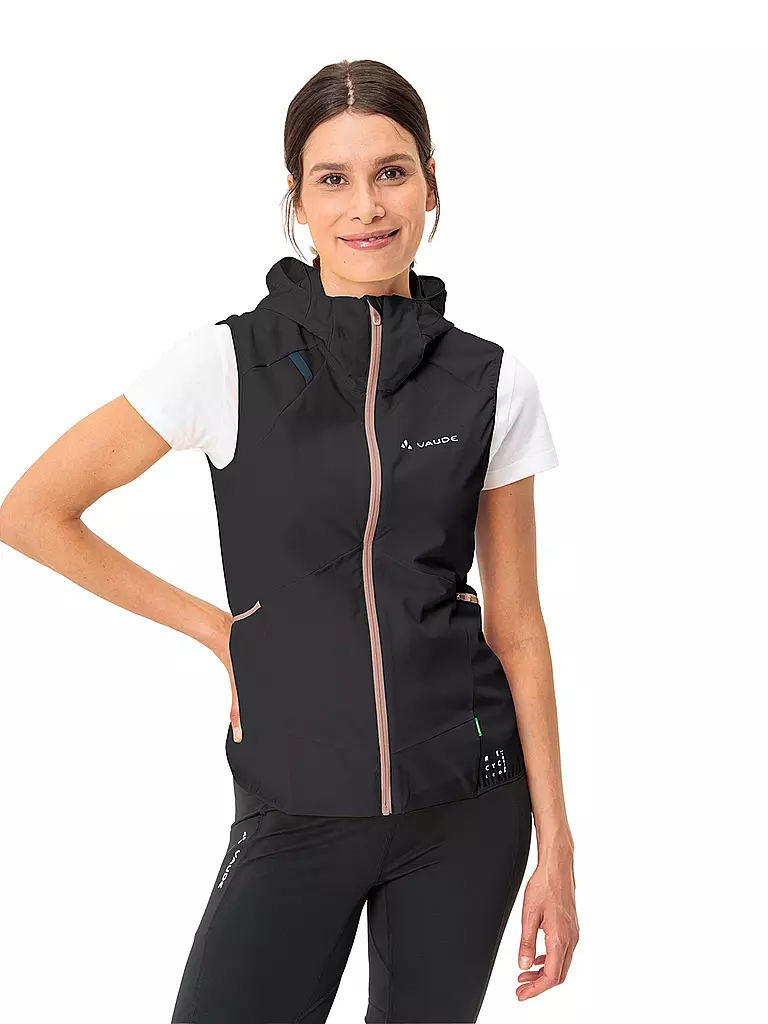 VAUDE | Damen Weste Scopi Hoodie | Nero