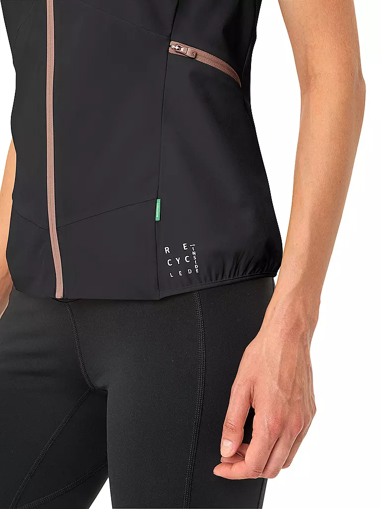 VAUDE | Damen Weste Scopi Hoodie | Nero
