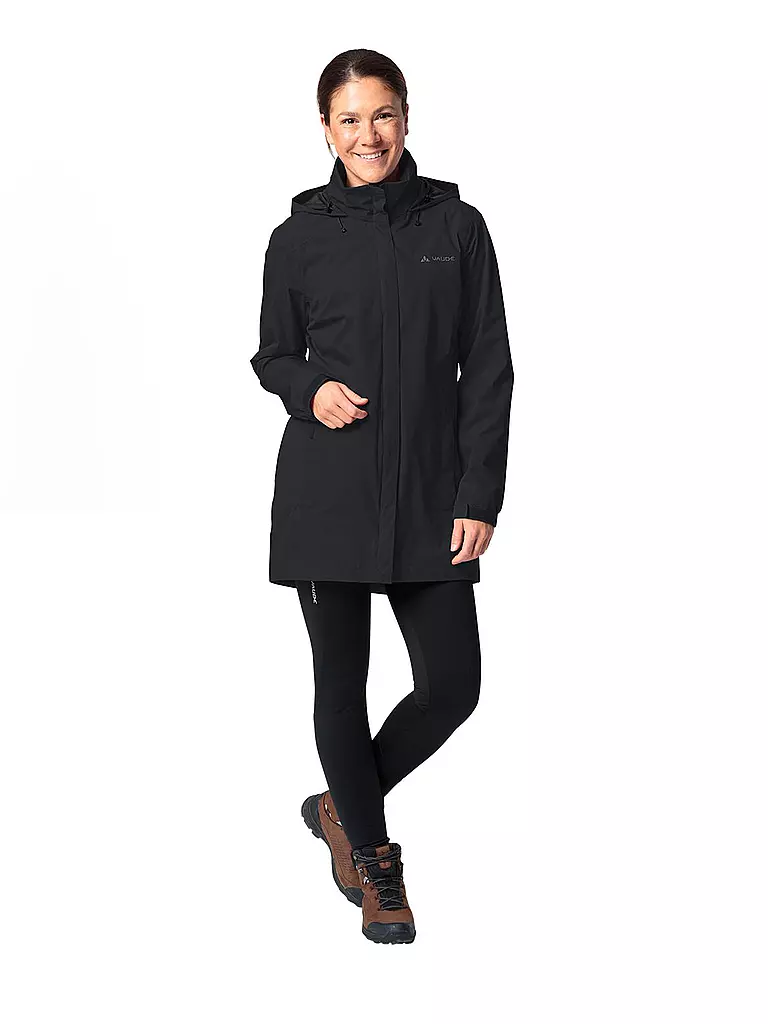 VAUDE | Damen Winterparka Escape 2L Hoodie | Nero