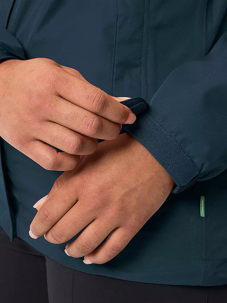 VAUDE | Giacca antipioggia da donna Escape Light 2L con cappuccio | Blu scuro