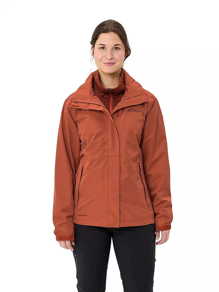 VAUDE | Giacca antipioggia da donna Escape Light | Arancione