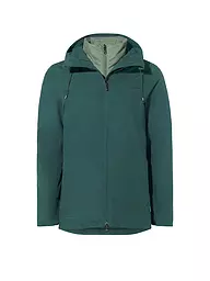 VAUDE | Giacca da trekking da donna Mineo 3in1 con cappuccio | Verde scuro