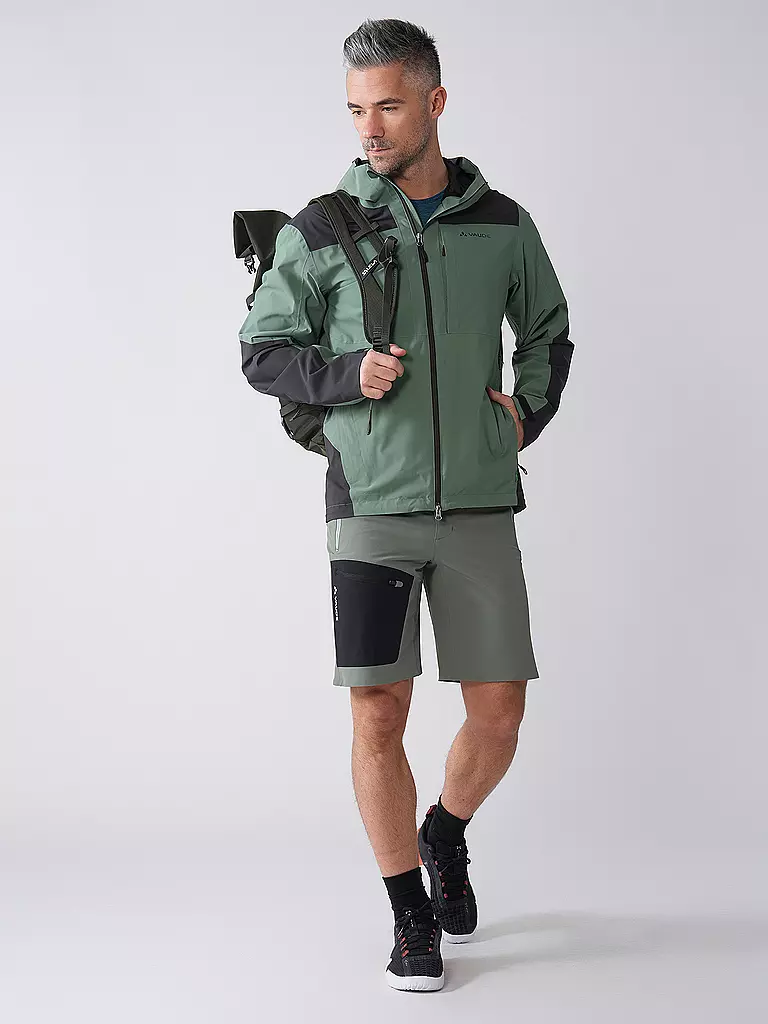 VAUDE | Giacca da trekking da uomo Elope Hoodie | Oliva
