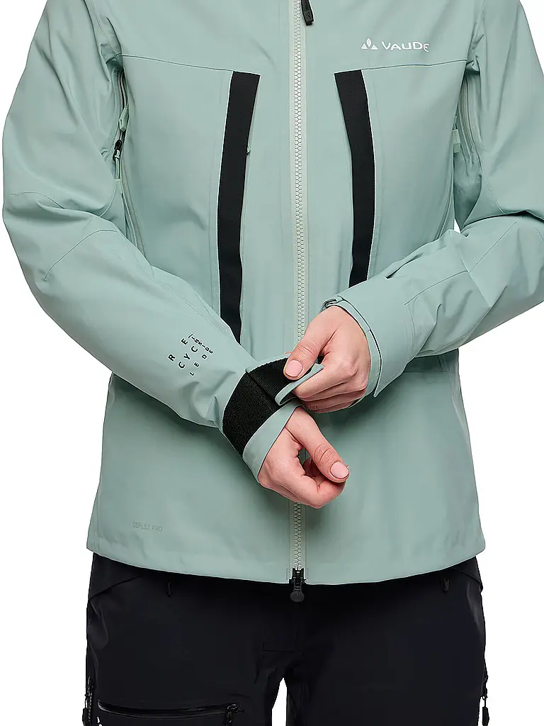 VAUDE | Giacca da turismo da donna Monviso 2,5L con cappuccio |