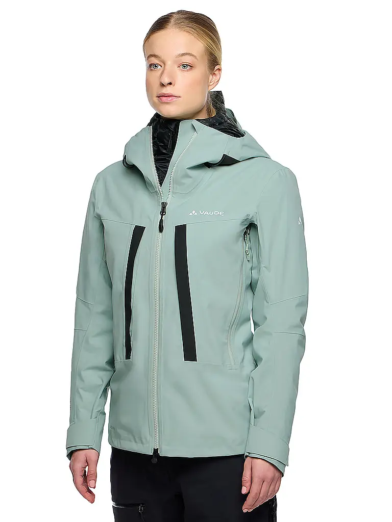 VAUDE | Giacca da turismo da donna Monviso 2,5L con cappuccio |