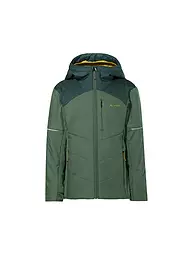VAUDE | Giacca ibrida da bambino Capacida II con cappuccio | Verde scuro