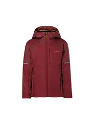 VAUDE | Giacca ibrida da bambino Capacida II con cappuccio | Rosso