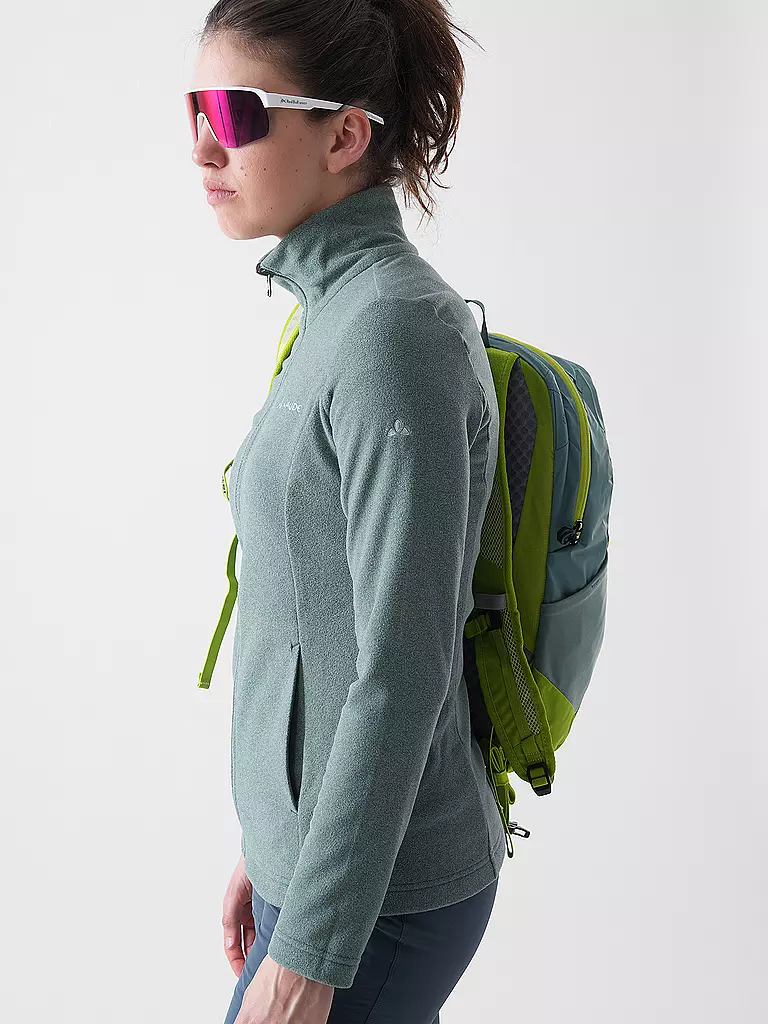 VAUDE | Giacca in pile da donna Dina | Verde chiaro
