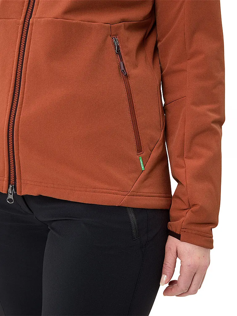 VAUDE | Giacca in pile da donna Elope Stormfleecec con cappuccio |